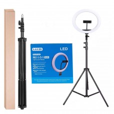 Lazda asmenukei (selfie stick) - trikojis stovas su LED lempa ir nuimamu Bluetooth mygtuku LJJ-26